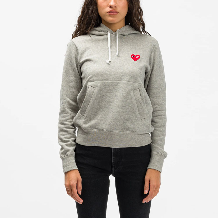 CDG Play Sweatshirt 'Grey' L - POIZON