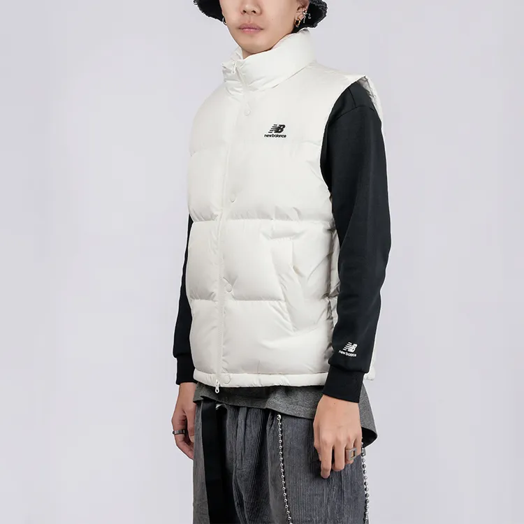 New Balance Casual Down Vest Unisex White-6