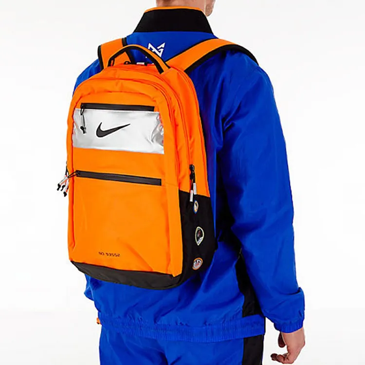 Nike NASA Collaboration Polyester Backpack Unisex Orange-1