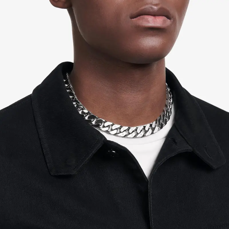 LOUIS VUITTON Necklace Chain Links-2