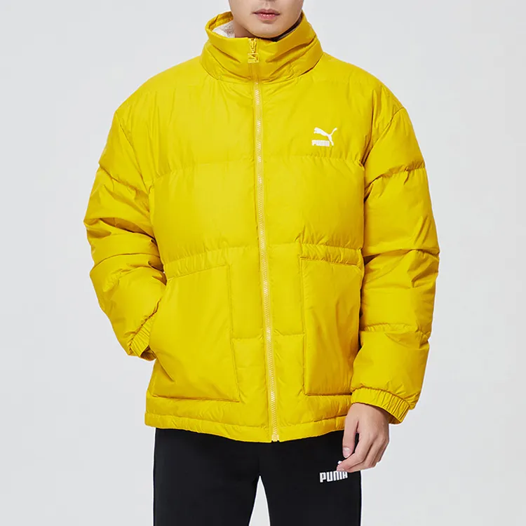 PUMA Leisure Down Jackets Men Yellow-2