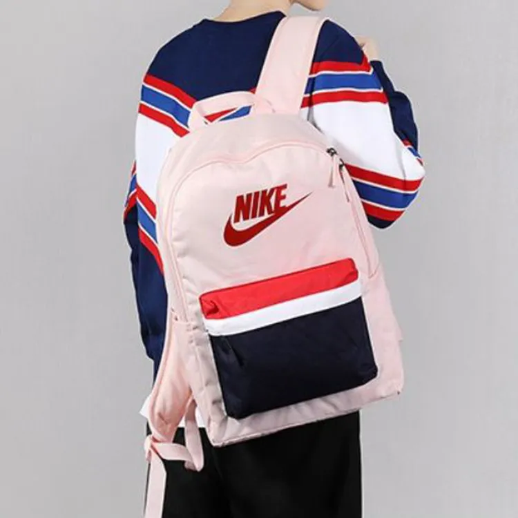 Nike Polyester Laptop Backpack Regular Unisex Pink-4