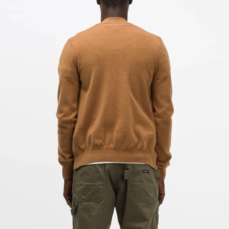 CDG Play Sweaters Men Brown-2