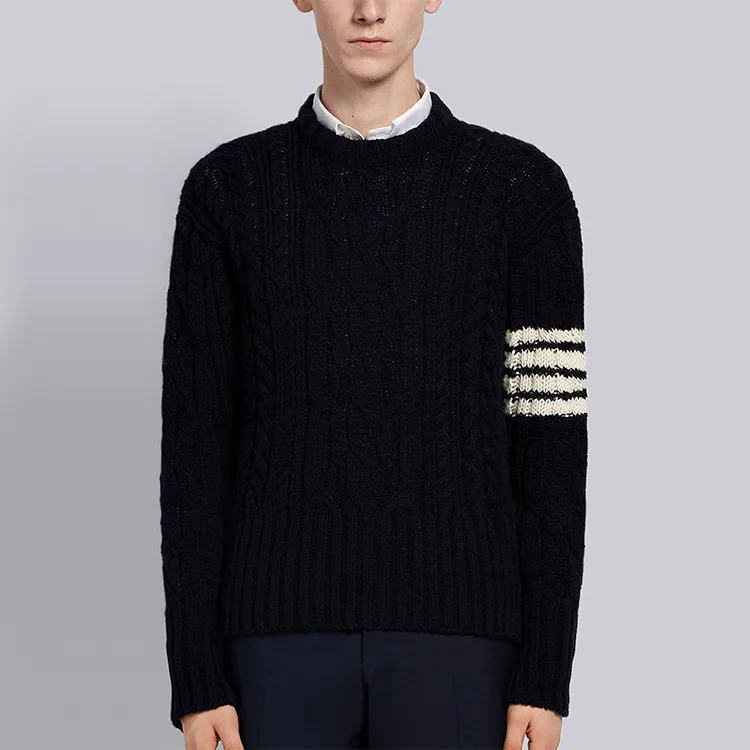 THOM BROWNE Sweaters Men Dark Blue-1