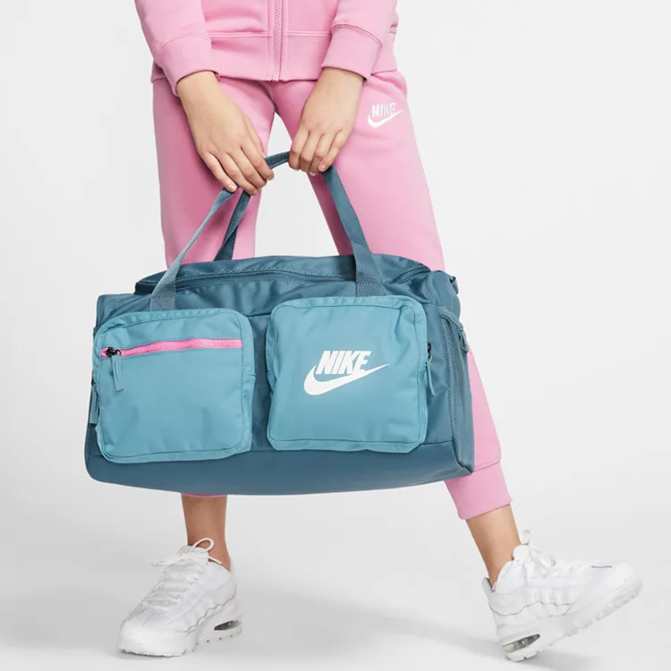 Nike Polyester Handbag Travel Bag Unisex Blue-4
