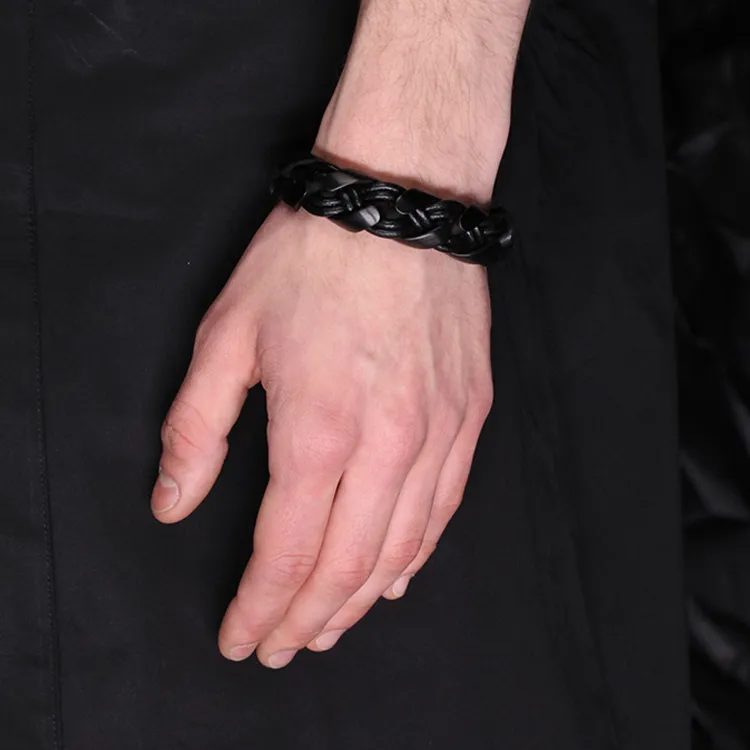 BLACKHEAD Titanium Steel Bracelets Unisex-3