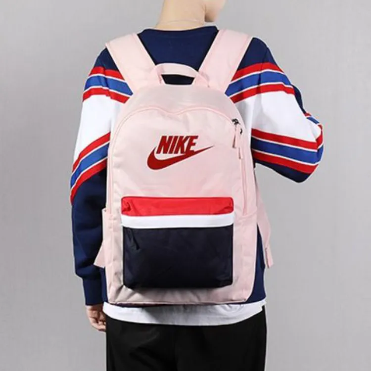 Nike Polyester Laptop Backpack Regular Unisex Pink-3