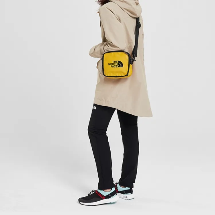 THE NORTH FACE Canvas Canvas Bag Shoulder Bag Crossbody Bag Regular Unisex Yellow-3