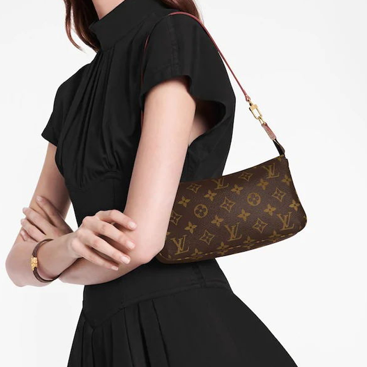 LOUIS VUITTON Pochette Accessories Monogram Brown - POIZON LOUIS VUITTON Pochette Accessories Monogram Brown - POIZON