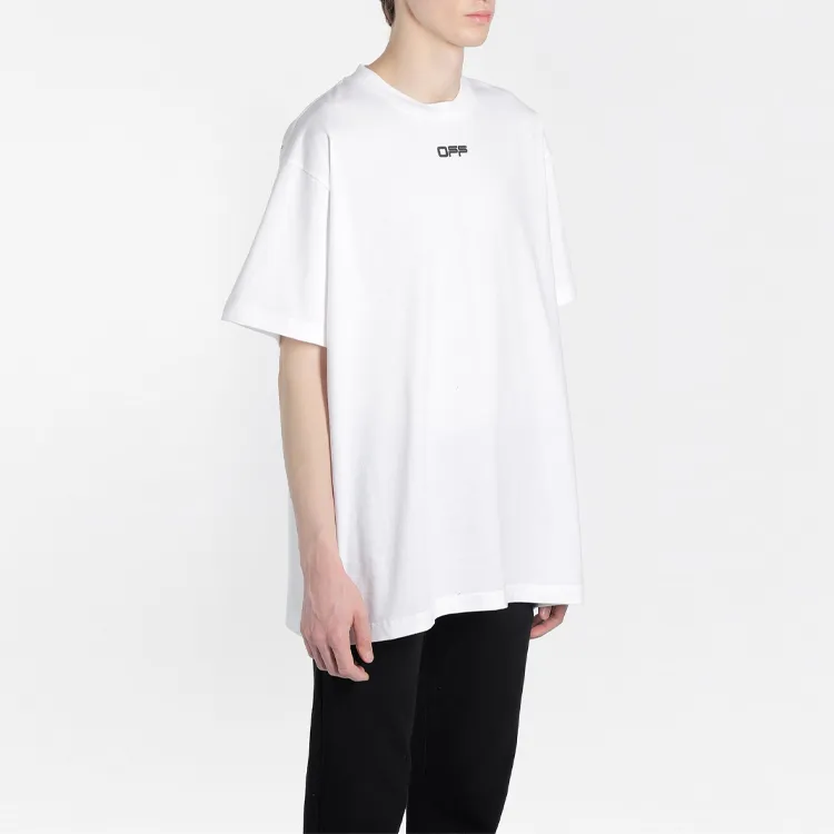 OFF WHITE Oversized Fit Airport Tape T Shirt-3