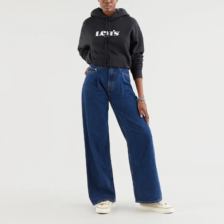 Levi's Sweatshirt Women's Black-3