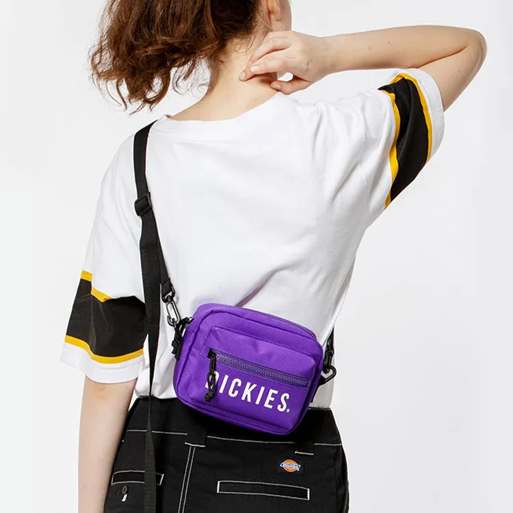 Dickies Polyester Shoulder Bag Crossbody Bag Regular Unisex Purple-4