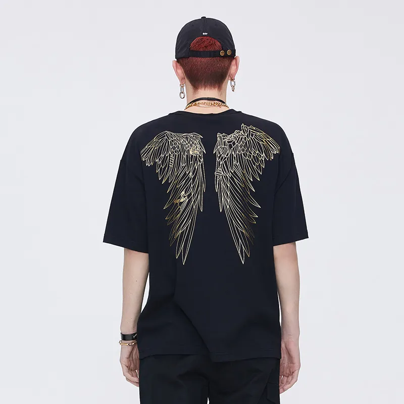 Boy London SS21 Crew Neck Loose Fit Heavyweight Short Sleeved T Shirt Unisex Black-5