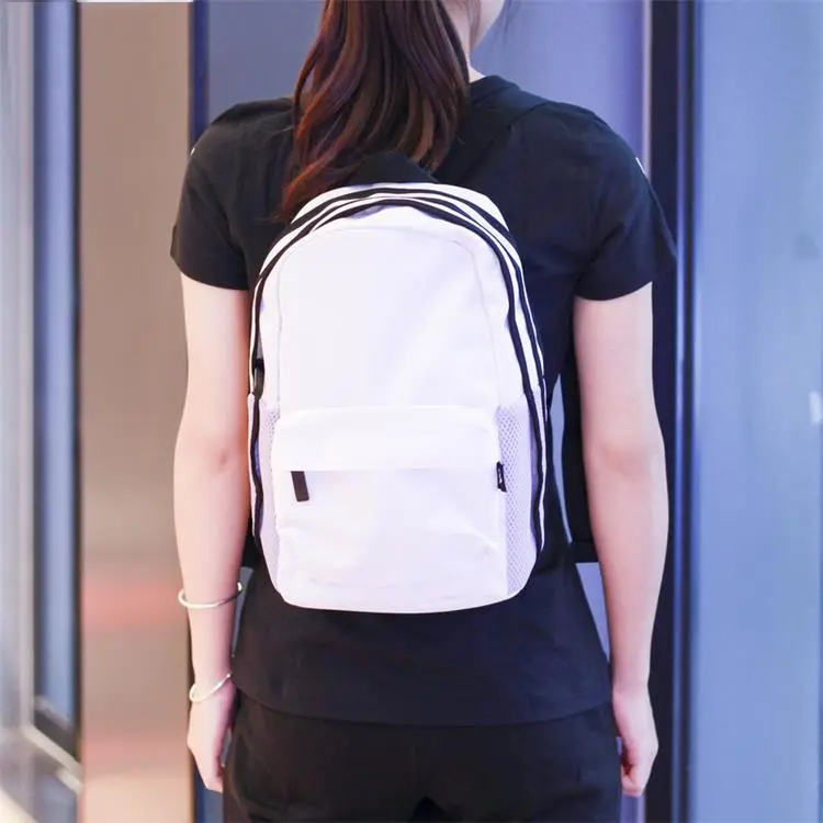 Adidas Polyester Backpack Regular Women's White-3