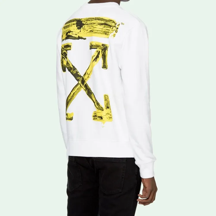 OFF WHITE Sweatshirt Men's White-3