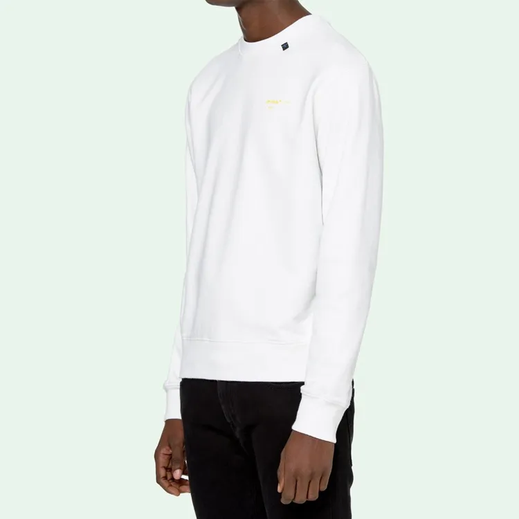 OFF WHITE Sweatshirt Men's White-5