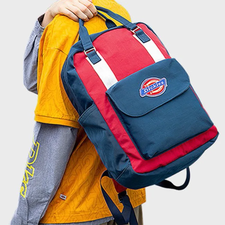 Dickies Polyester Handbag Backpack Regular Unisex Red-3