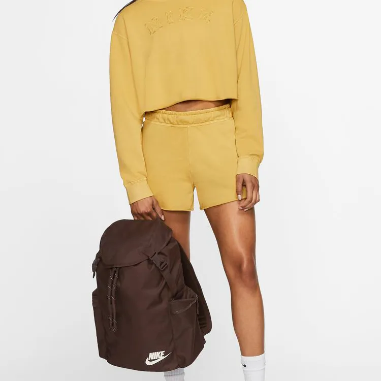 Nike Heritage Polyester Backpack Regular Unisex Earth Brown-5