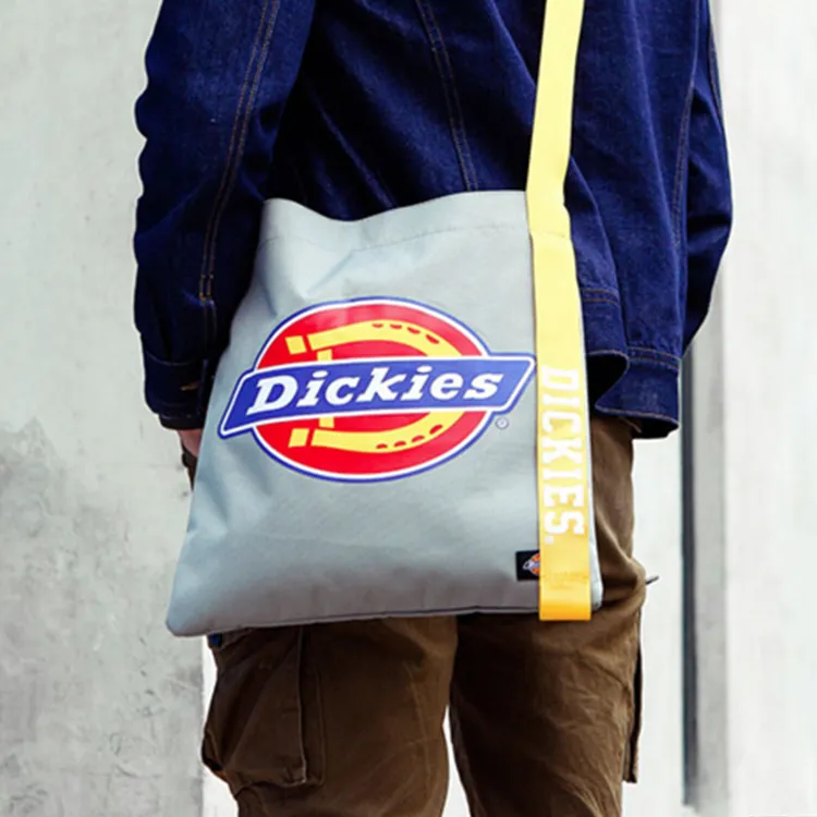 Dickies Polyester Shoulder Bag Crossbody Bag Regular Unisex Gray-5