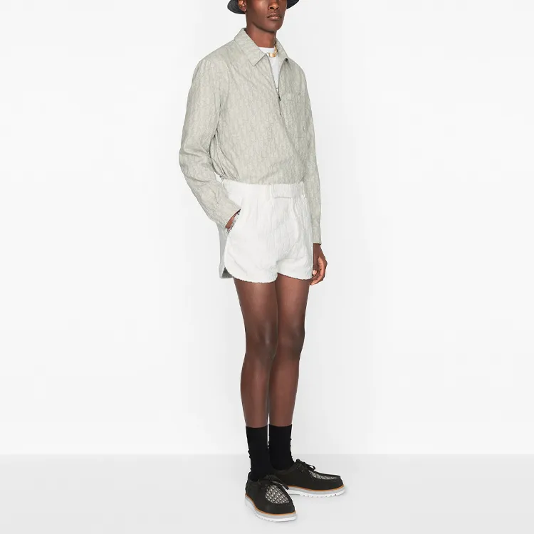 DIOR Quarterly New Products Casual Shorts Men White-4