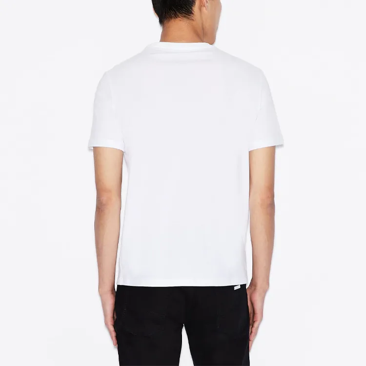 ARMANI EXCHANGE Logo Printed Crewneck T Shirt-5