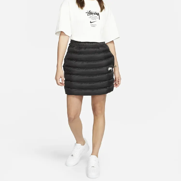 Stussy x Nike Stussy X Nike Co branded Series Skirt Women's Black-3