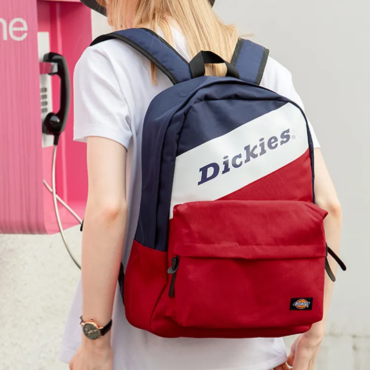 Dickies Polyester Backpack Regular Unisex Green/Red-9
