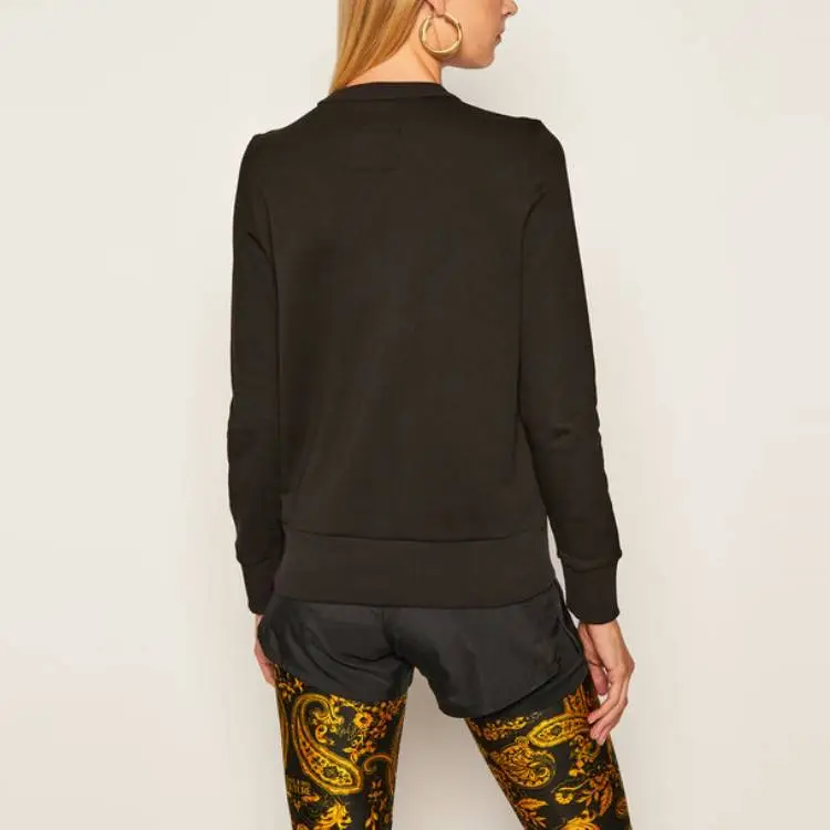 VERSACE JEANS COUTURE Sweatshirts Women's Black-4