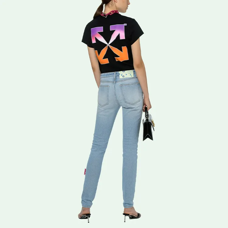 OFF WHITE SS21 T Shirts Women's Black-4