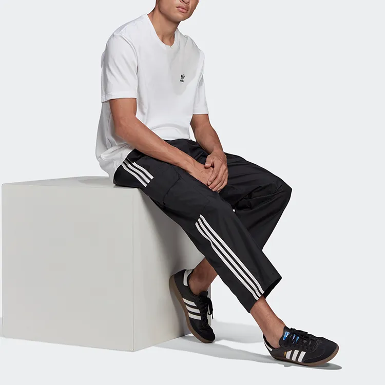 Adidas Originals 3 Stripes Sports Pants Men Black-2