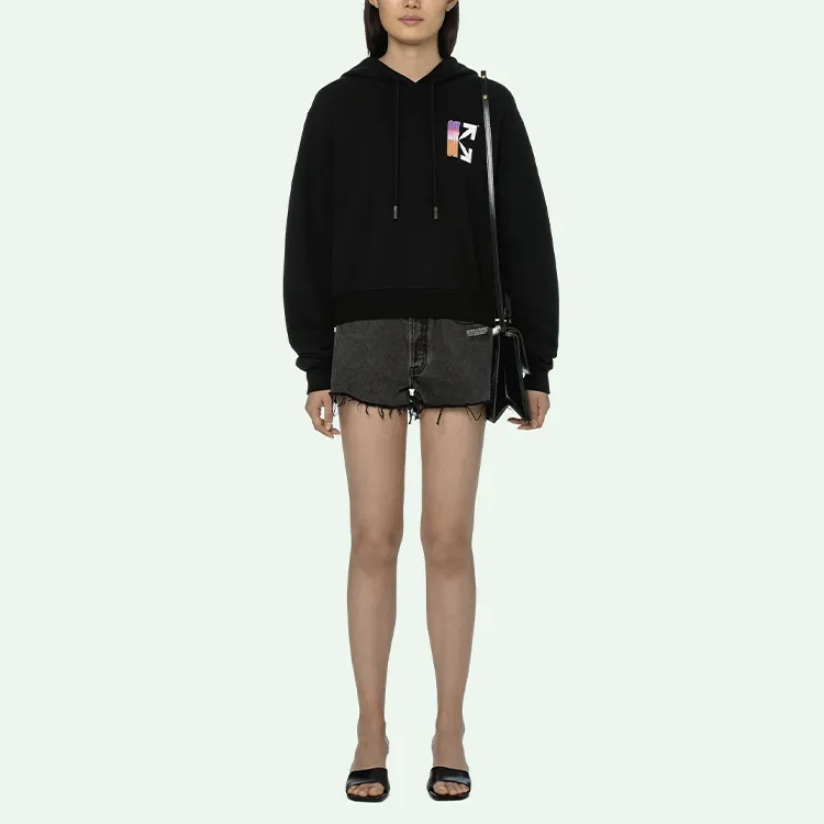 OFF WHITE SS21 Sweatshirts Unisex Black-2