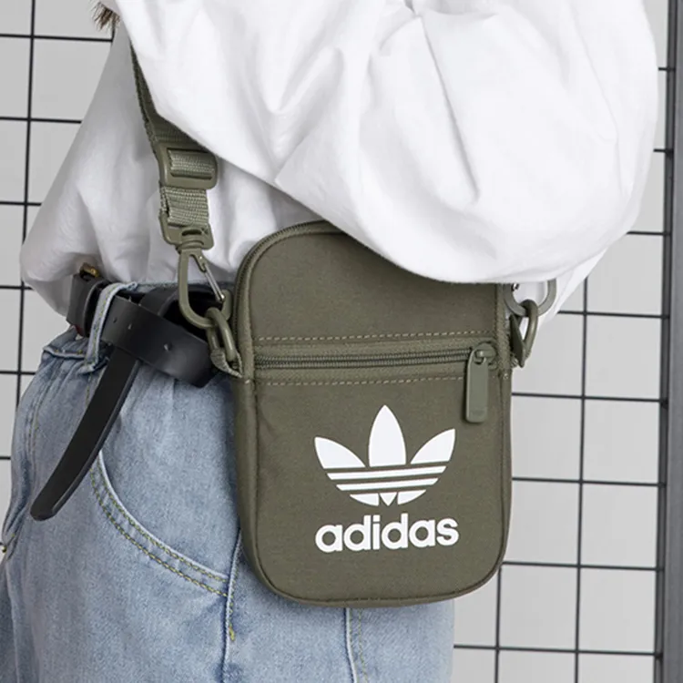 Adidas Originals Polyester Festival Bag Shoulder Bag Unisex Khaki-6
