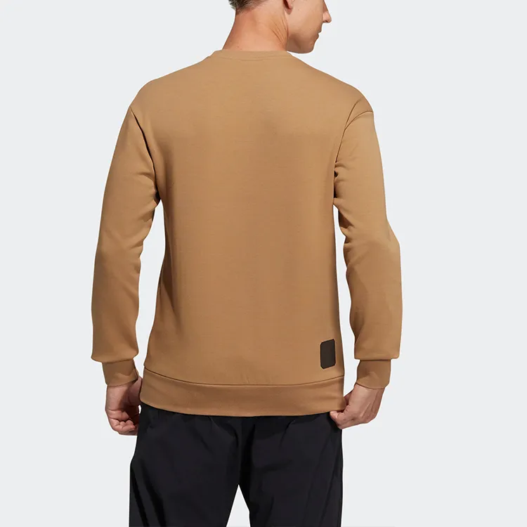 Adidas Sweatshirts Men Cardboard Yellow-2