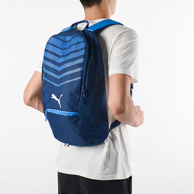 PUMA Polyester Backpack Regular Unisex Blue-4