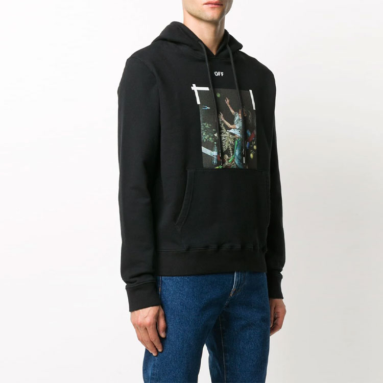 トップス OFF-WHITE PASCAL PRINT SLIM HOODIE 20AW OFF-WHITE Pascal Print Slim Hoodie - POIZON