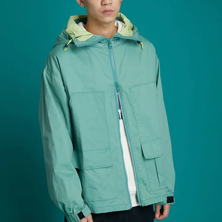 Converse Jackets Men Washed Sea Blue-4