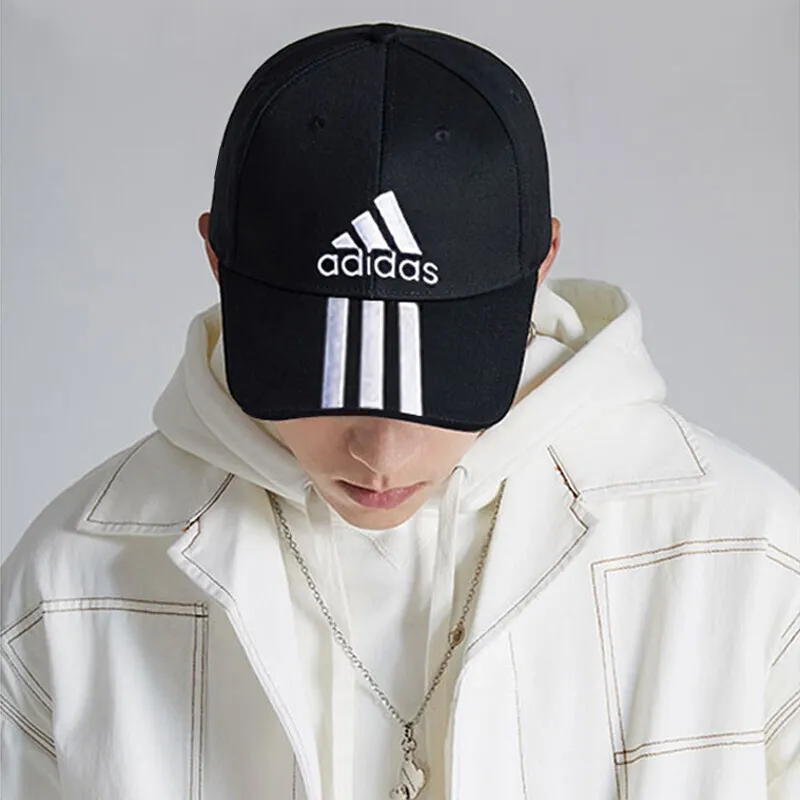 adidas Baseball 3-Stripes Twill Cap Black-3