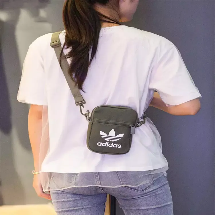 Adidas Originals Polyester Festival Bag Shoulder Bag Unisex Khaki-5