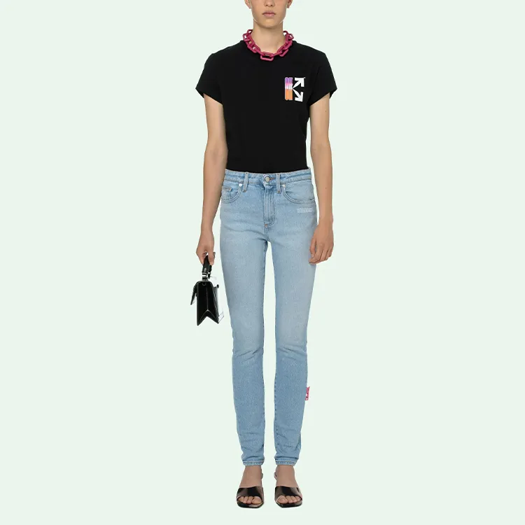 OFF WHITE SS21 T Shirts Women's Black-1