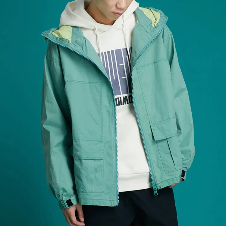 Converse Jackets Men Washed Sea Blue-3