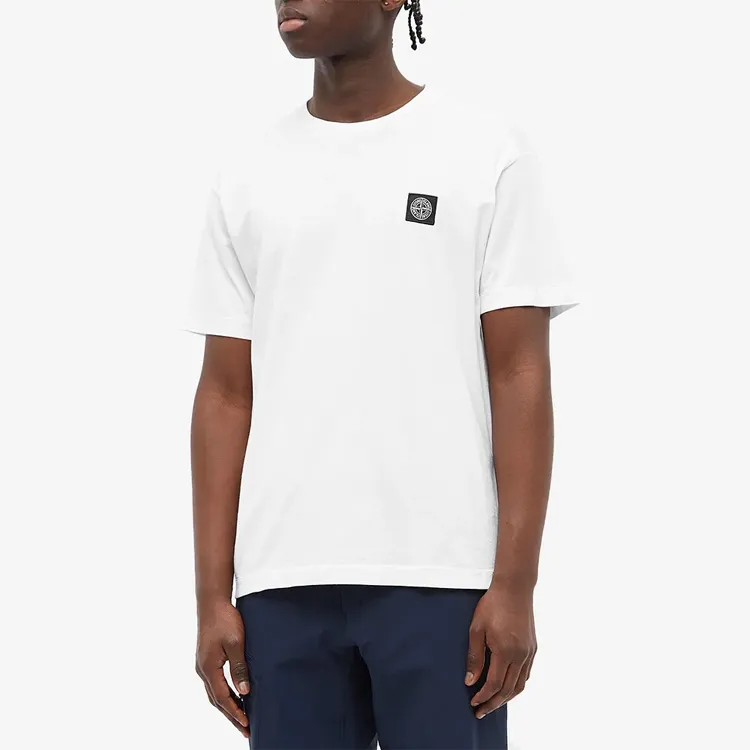 STONE ISLAND Compass Patch Logo T-Shirt-2