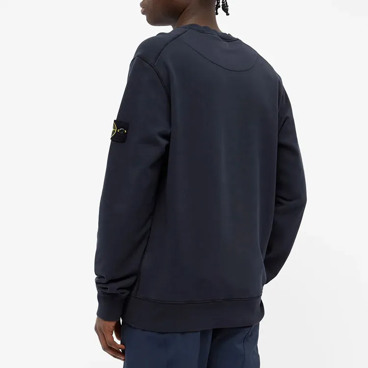 STONE ISLAND Compass appliqué Cotton Sweatshirt-2