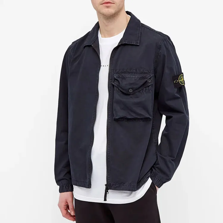 STONE ISLAND Jacket Men's Marine Blue-3