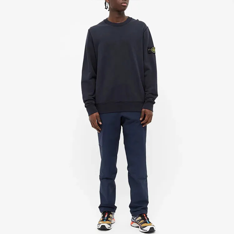 STONE ISLAND Compass appliqué Cotton Sweatshirt-3
