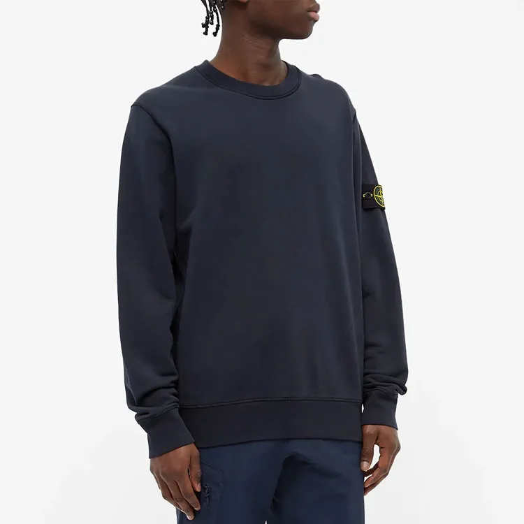 STONE ISLAND Compass appliqué Cotton Sweatshirt-4