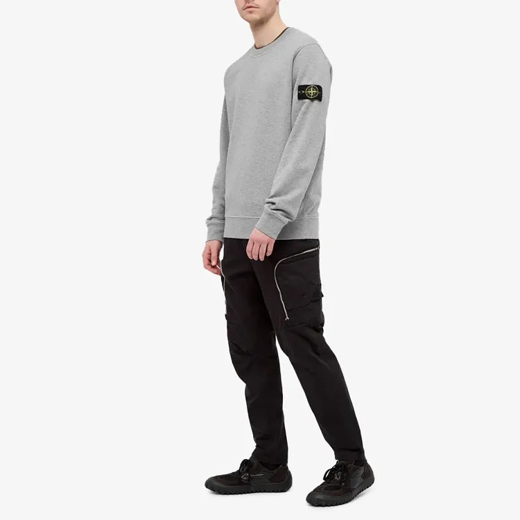 STONE ISLAND Sweatshirts Men Gray-3