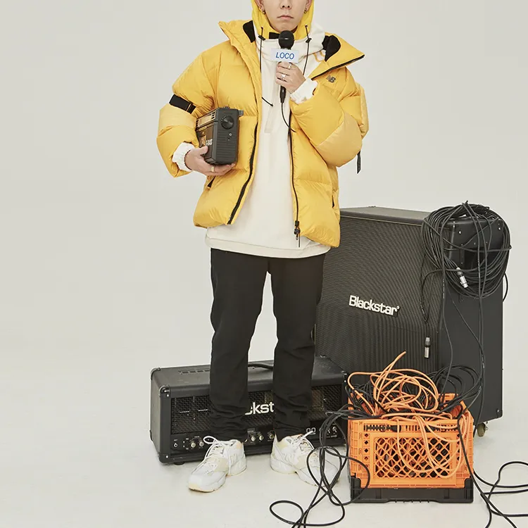 New Balance Down Jackets Unisex Yellow-2