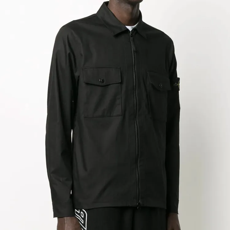 STONE ISLAND Compass badge Shirt Jacket-3