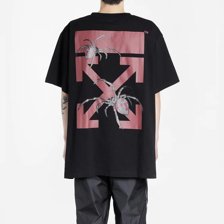 OFF WHITE Oversized Fit Arachno Arrows T Shirt-2