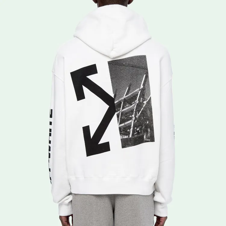 OFF WHITE Splitted Arrows Hoodie-5